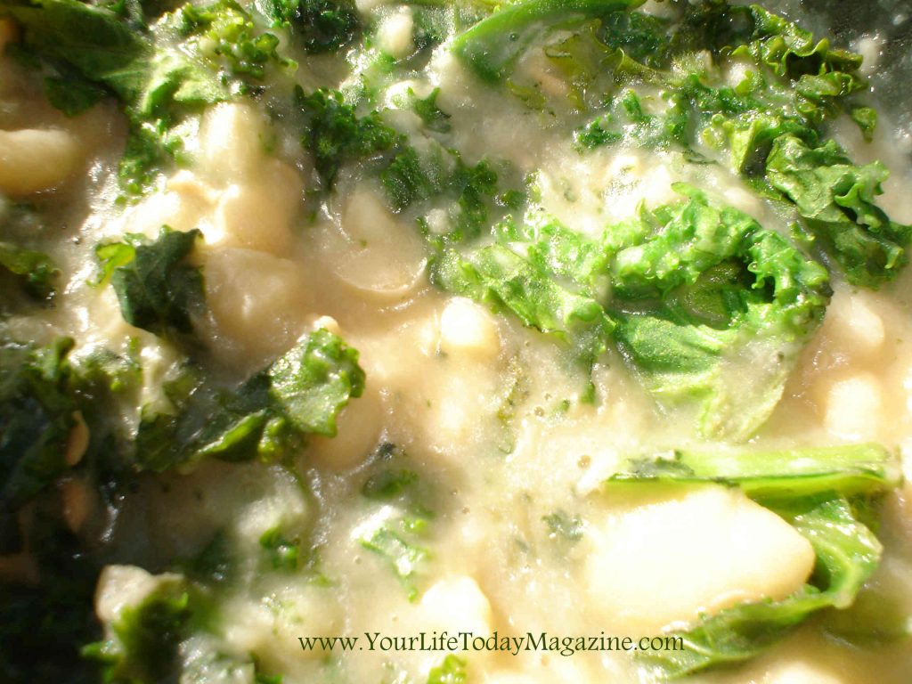 Magic Bean Soup with Kale
